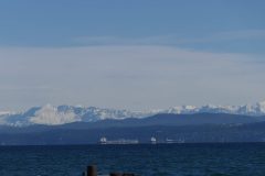 Anfang Mai sind die Alpen noch schön bezuckert