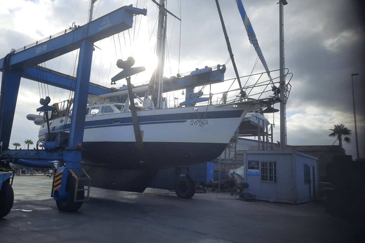 Neues Antifouling und neue Batterien